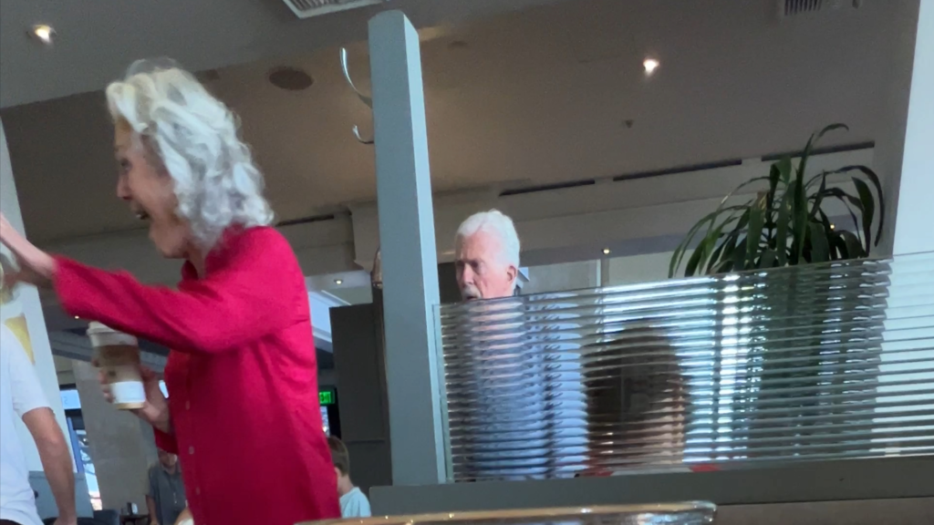 A glimpse of Kathryn Leigh Scott at Breakfast