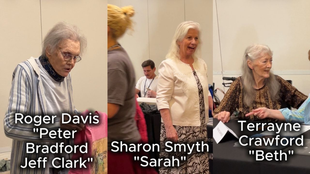 Roger Davis, Sharon Smyth; Terrayne Crawford